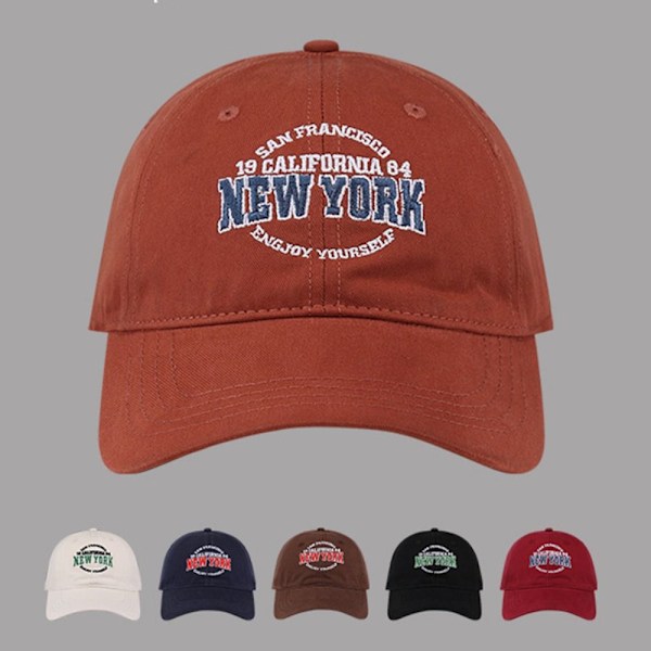 Broderi Baseball Caps Solhatte i bomuld SORT black