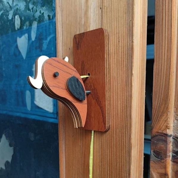 Trä Hackspett Dörrklocka Hackspett Knackare 4 4 4