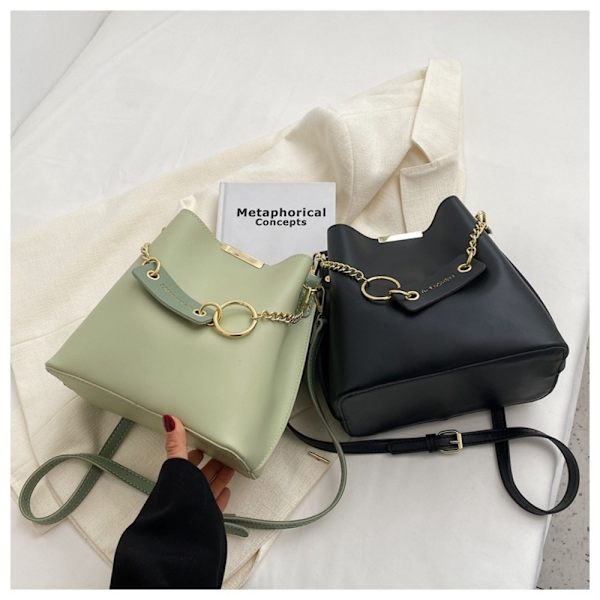Dam Axelväskor Dam Bucket Bag BEIGE Beige