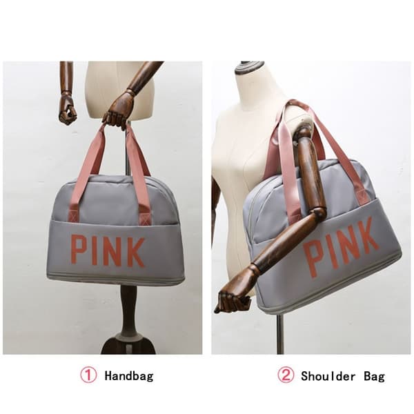 Reisebag Reiseveske LYSEGRÅ Light Grey