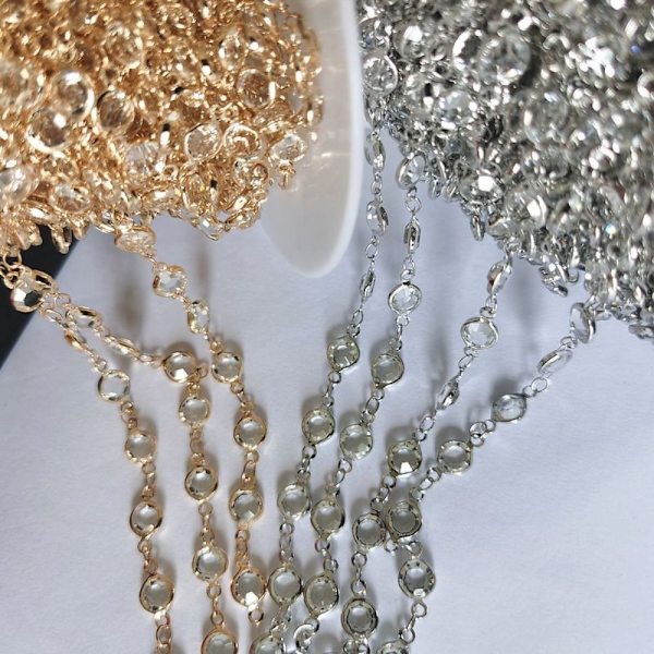 Crystal Beads Chains Halsband Chain 7 7 7