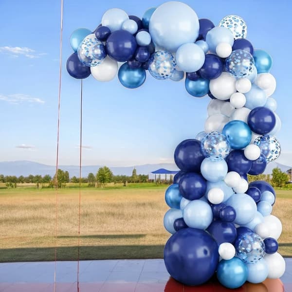 Ballongbue Garland Kit BLÅ BLÅ blue