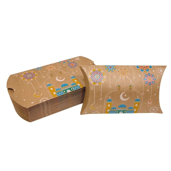 12 st EID Mubarak presentförpackning Godispåsar STIL 7 STIL 7 Style 7
