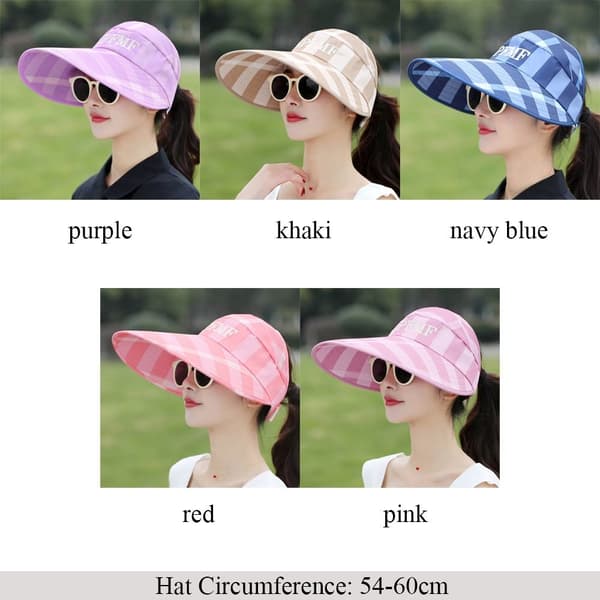 Damehatter Solbeskyttelse Hatt ROSA pink