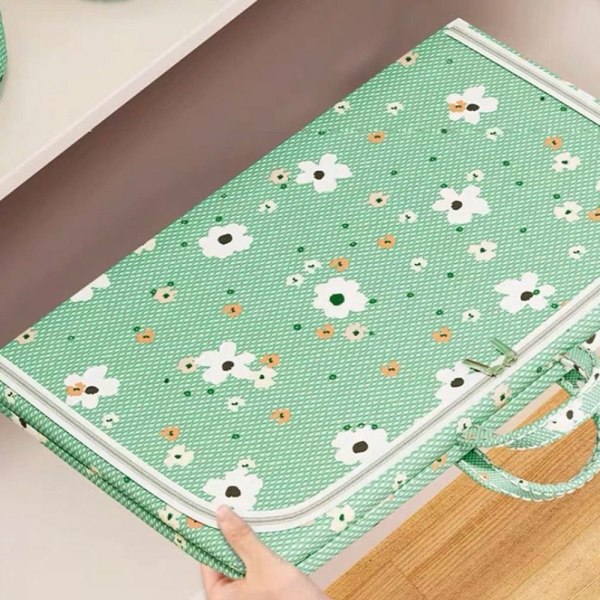 Sammenfoldelige Opbevaringskurve Quilt Opbevaringspose 30L-35X25X20 30L-35x25x20