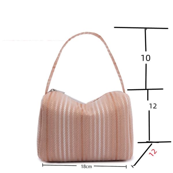 Makeuptaske Toilettaske LYSERØD Pink
