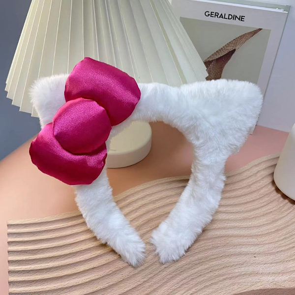 Kawaii Pannband Söt Rosett Håraccessoar E E E