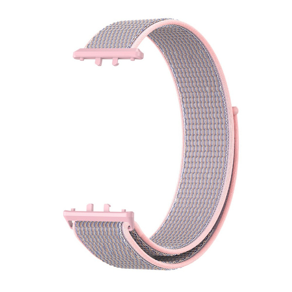 Nylon Loop Strap Armband ROSA Pink