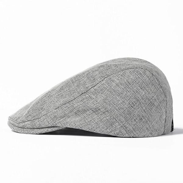Basker Flat Cap för män KAFFE Coffee