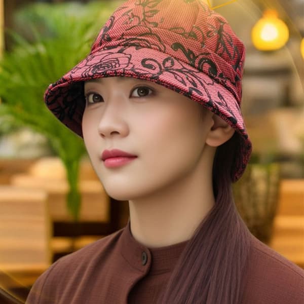 Fiskerhat Solhat PINK A A Pink A-A