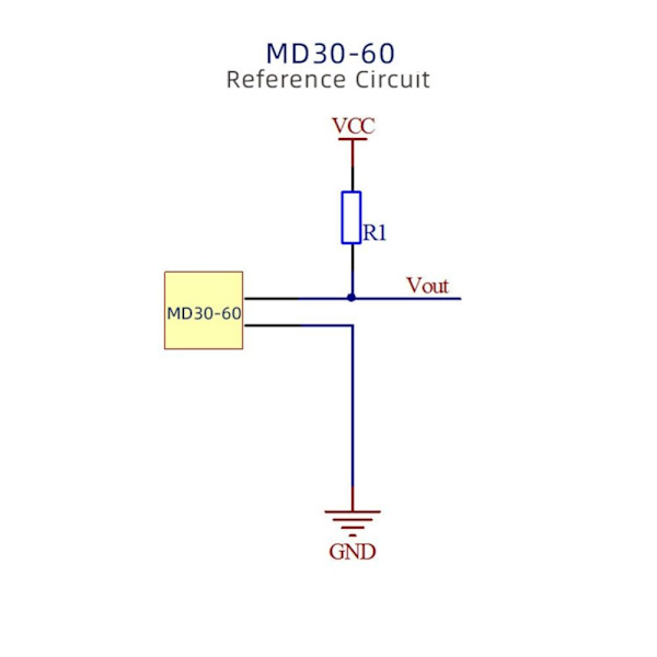 Force Sensitive Resistor Tyndfilm Tryksensor