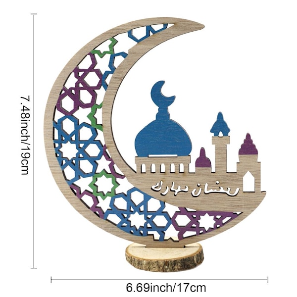 Ramadan-pynt EID Mubarak Dekor