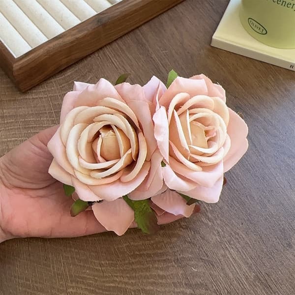 Ruusu ranskalainen hiusklipsi kukka hiusklipsi C8 C8 C8