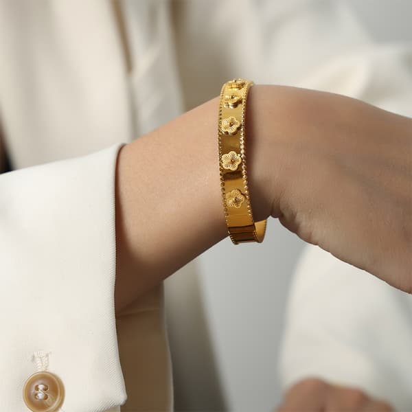 Armbånd Armring for kvinner SØLV Silver