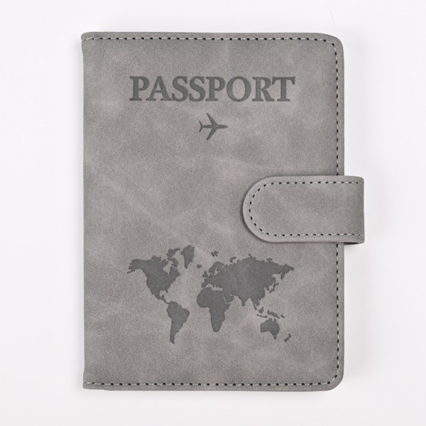 Passplånbok Cover GRÅT grey