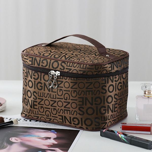Kosmetisk taske Makeup Case Organizers KAFFE coffee