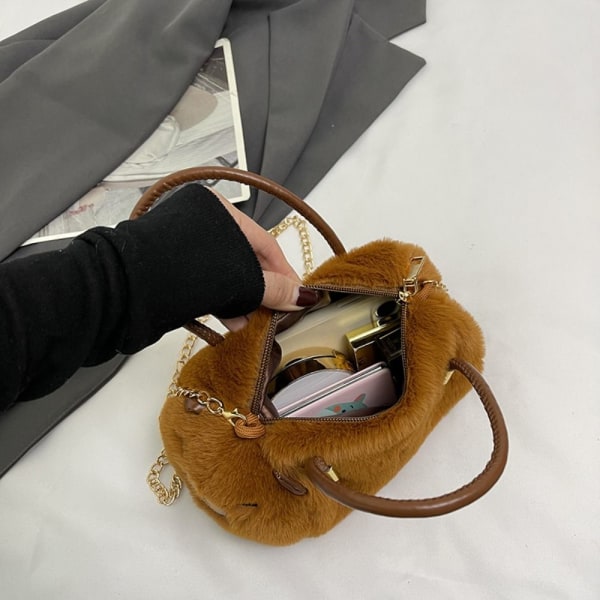Capibala Crossbody Taske Capybara Plys Rygsæk Tote Bag