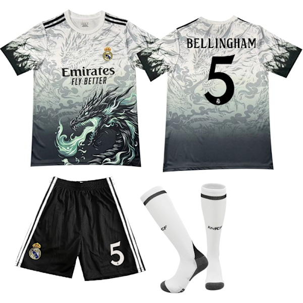 2025 Real Madrid Special Edition Barnfotbollströja Nr 5 Bellingham 22