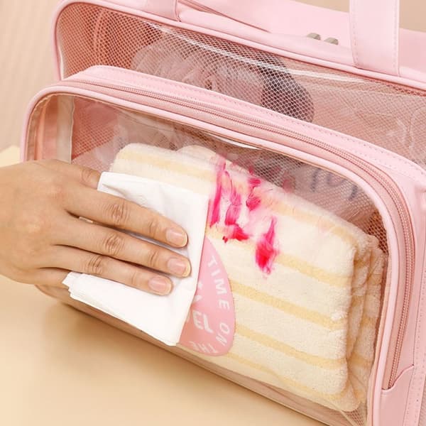 Makeuptaske Pool Handbags PINK B B pink B-B