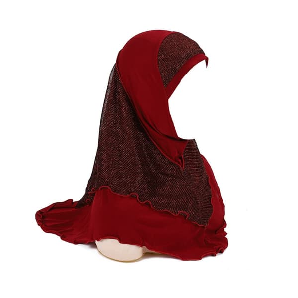 Sjal med tofsar 7 7 7