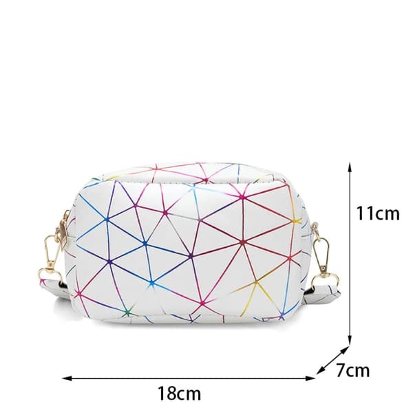Skulderveske Messenger Bag BLÅ BLÅ blue