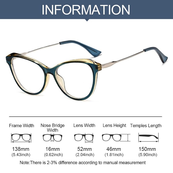 Anti-Blue Light Glasses Neliömäiset silmälasit RUSKEA Brown