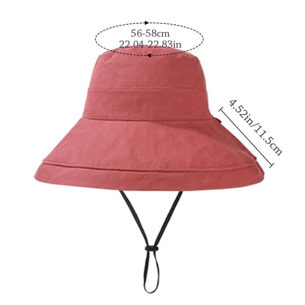 Bucket Hat Strandhat NAVY BLÅ Navy blue