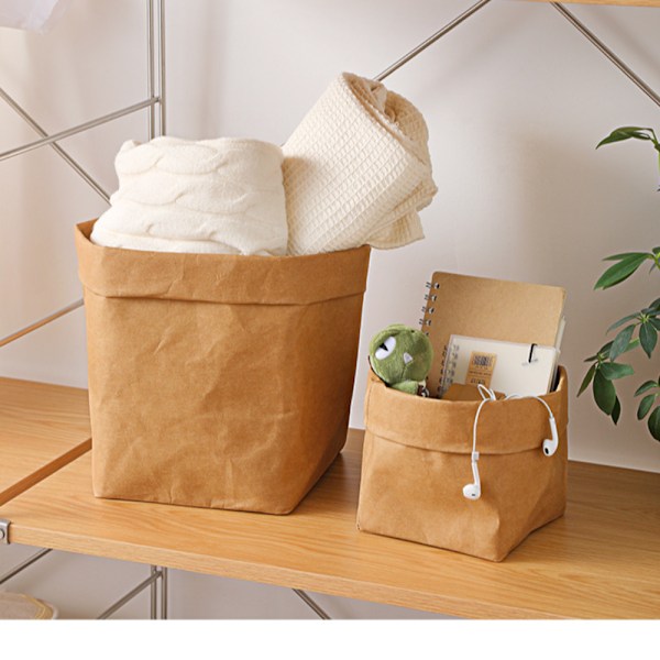 Kraft Paper Box Food Opbevaringspose F F F