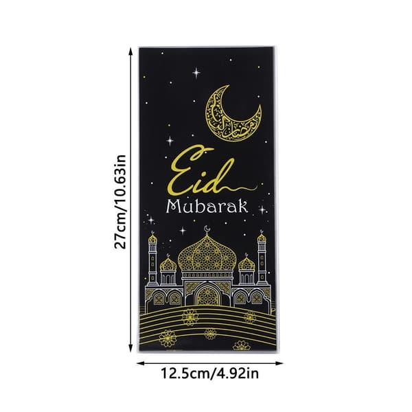 50 stk. Eid Mubarak Slikposer Kagepose KAFFE Coffee