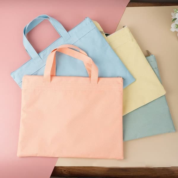 Tote Skoleveske Tutorial Bag BEIGE Beige