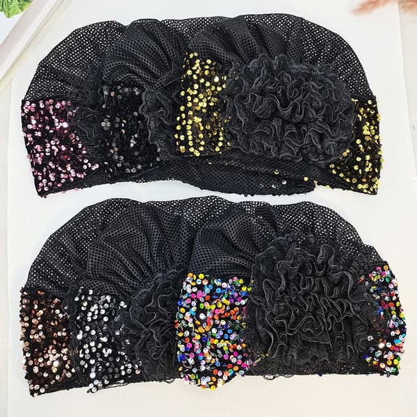 Turbanmössor Huvudduk REGENBÅGE Rainbow