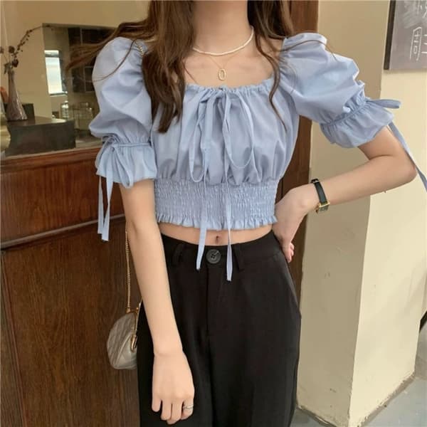 T-shirt Dam Blus BLÅ Blue