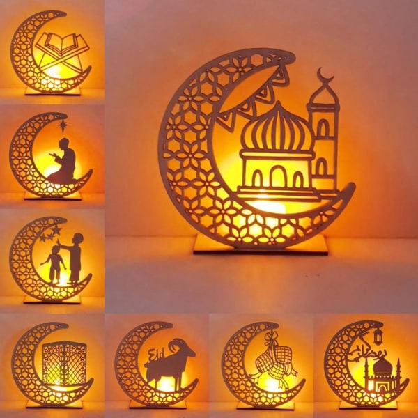 Eid Mubarak LED-lys STYLE 2 STYLE 2