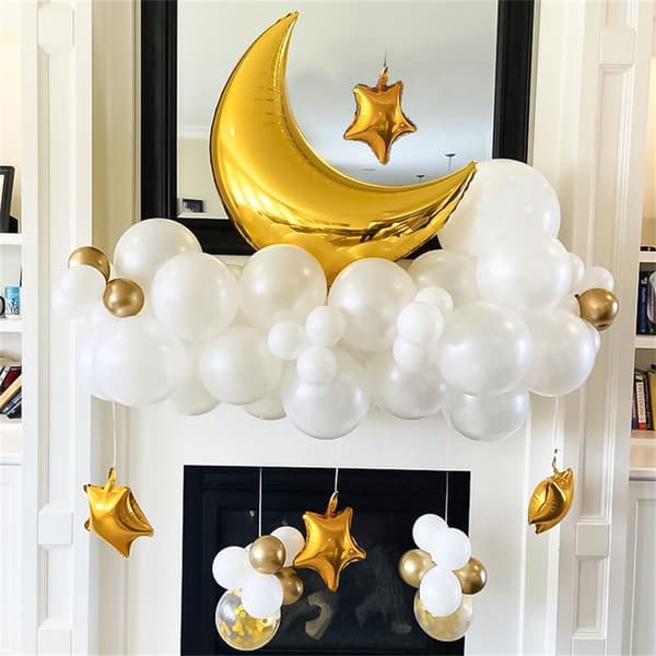 Eid Mubarak Ballong SILVER