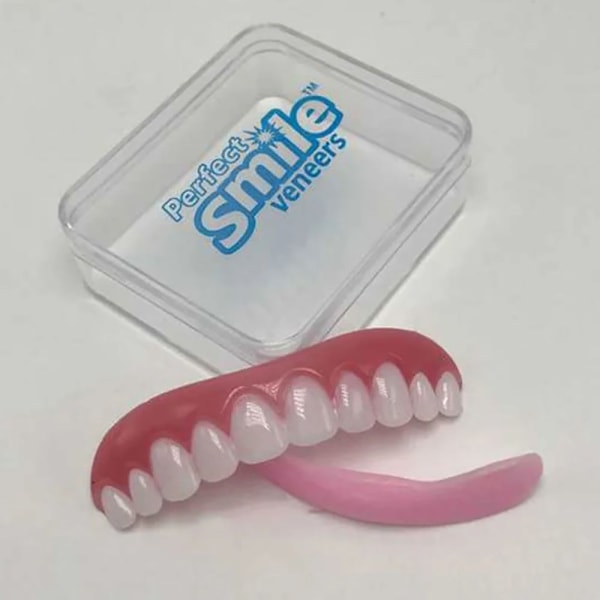 Simulering Tannproteser Fake Teeth Sleeve Tenner Toppfiner