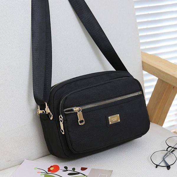Crossbody taske skuldertaske SORT black