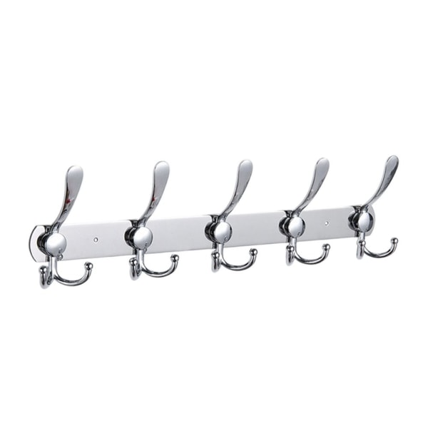 Makuuhuoneen säilytysteline ripustusteline SILVER 5 TRI HOOKS 5 TRI Silver 5 Tri Hooks-5 Tri Hooks