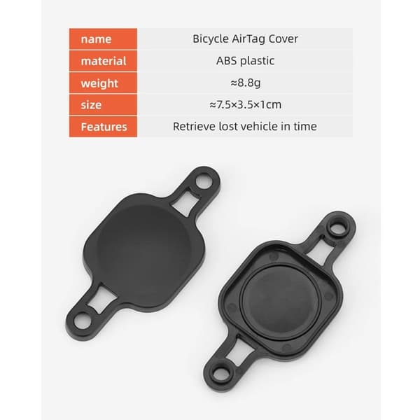 Cykel Tracker Holder GPS Tracker Beskytter ORANGE orange