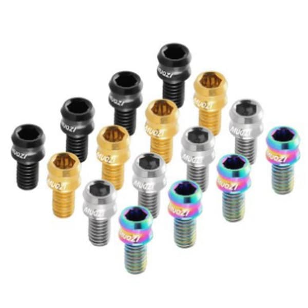 MTB V Bromsok Skruvar REGNBÅGE M5X10MM Rainbow M5X10MM