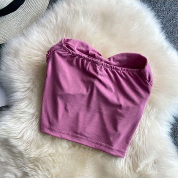Crop Top Väst Topp GRÅ grey