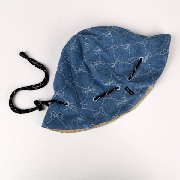 Kiristysnyöri Bucket Hat Japanilainen aurinkohattu VAALEENSININEN light blue