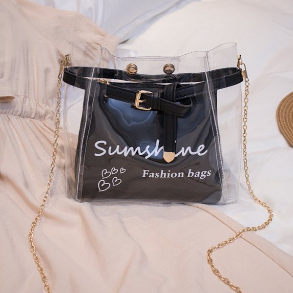 2 i 1 axelväskor Jelly Bag GUL yellow
