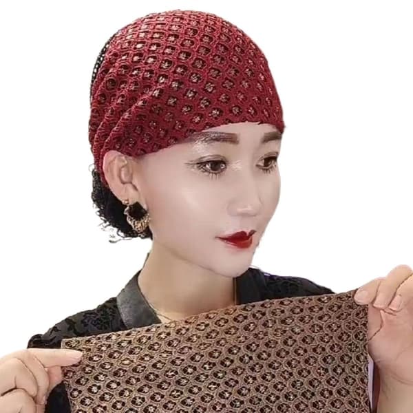 Turbanmössa Huvudduk KAFFE Coffee