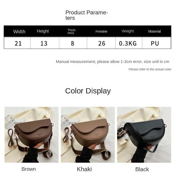 Skuldertaske Axillary Pouch KAFFE coffee