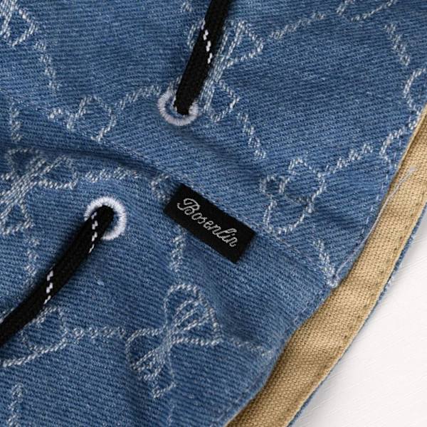 Kiristysnyöri Bucket Hat Japanilainen aurinkohattu TUMMAN SININEN dark blue
