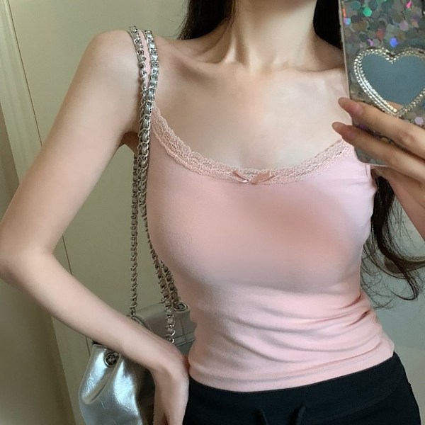 Strappy Tank Topit Hottie Sling PINK pink