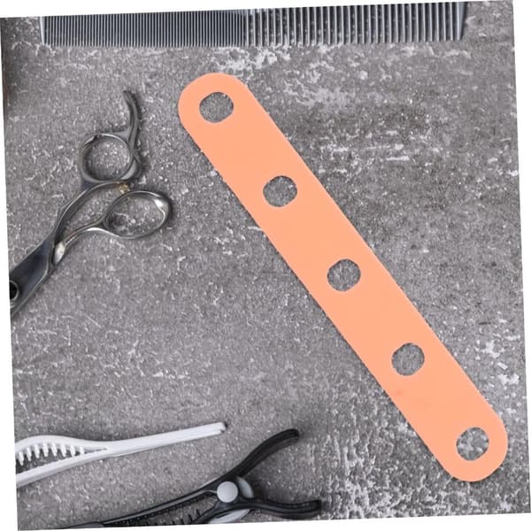 20 st Hårrullar Lockband Permanent Gummiband ORANGE Orange