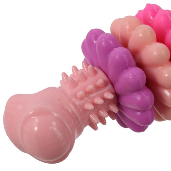1/2 KPL Koiran purulelu Interaktiiviset koiranlelut PINK PINK Pink