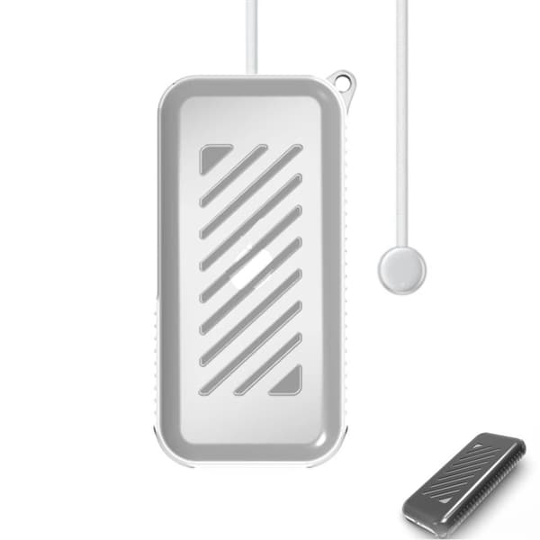 Batteriholder Bærehylster TRANSPARENT SORT Transparent Black