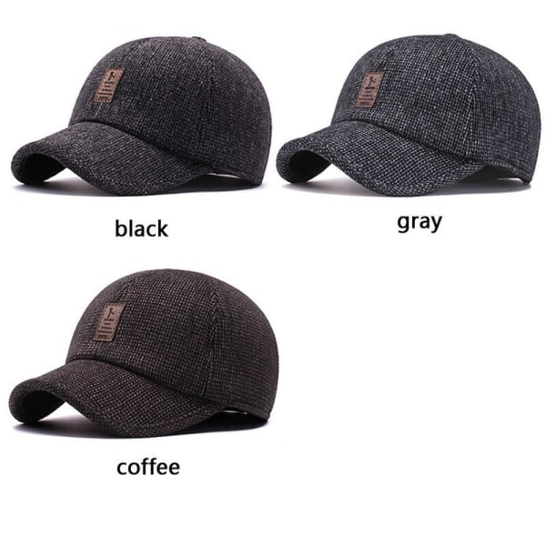 Øreklokker Hat Baseball Cap KAFFE Coffee